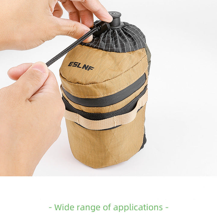 insulated tactical bottle pouch with drawstring lid and MOLLE straps Bowlift