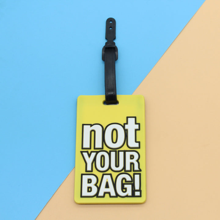 Unisex Luggage Tag with Custom Message Bowlift