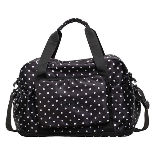 Stylish Polka Dot Overnight Duffle