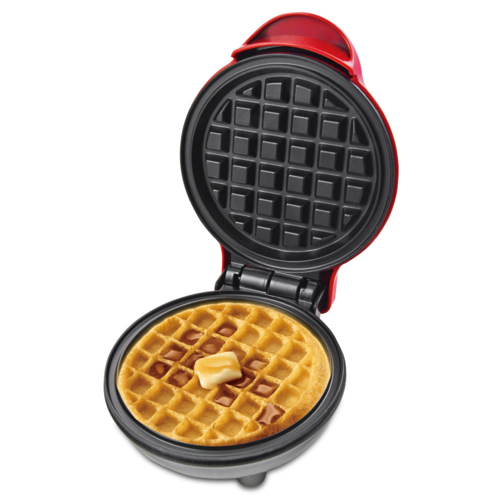 Compact Waffle Maker with Non-Stick Plates and Fast Heating Technology Bowlift