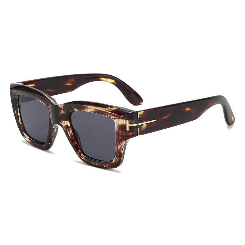 Women's fashionable square sunglasses with UV protection and elegant design Bowlift