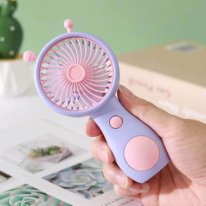 Unisex nan compact rechargeable quiet handheld fan with adjustable tilt Bowlift