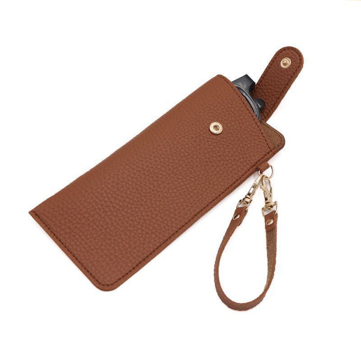 Elegant Leather Eyewear Case Bowlift