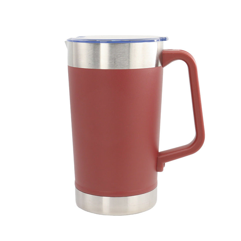 Ladies thermos jug with ergonomic handle and double thermal insulation Bowlift