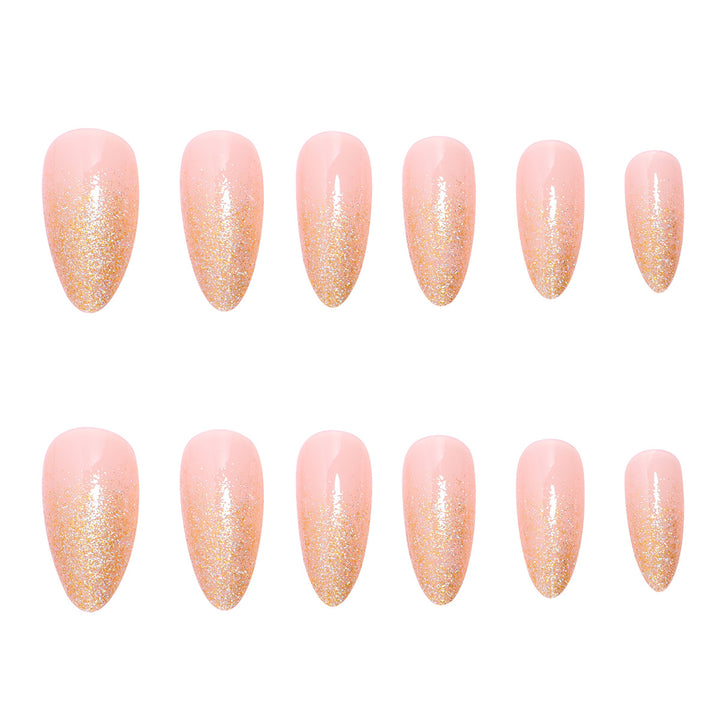 Glittery Press-On Nails Set Bowlift