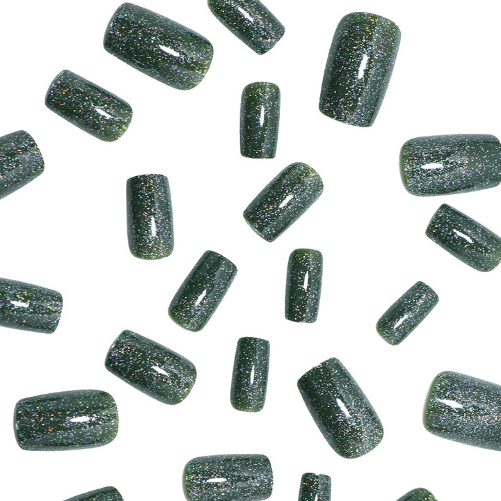 Glittering Press-On Nails Bowlift