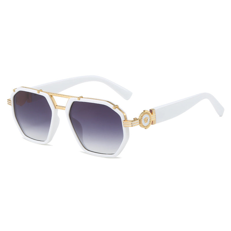 Elegant Oversized Geometric Sunglasses Bowlift