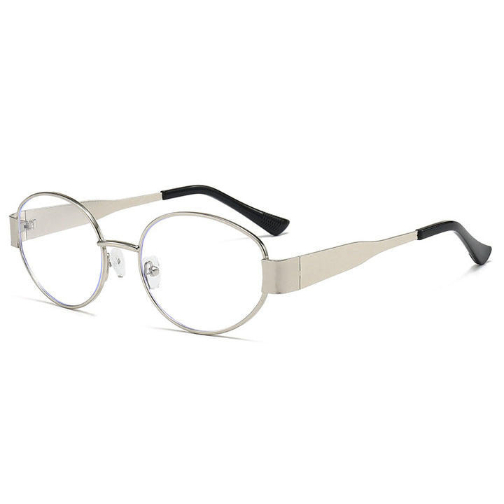 Women Vintage Sunglasses in Oval Design Bowlift