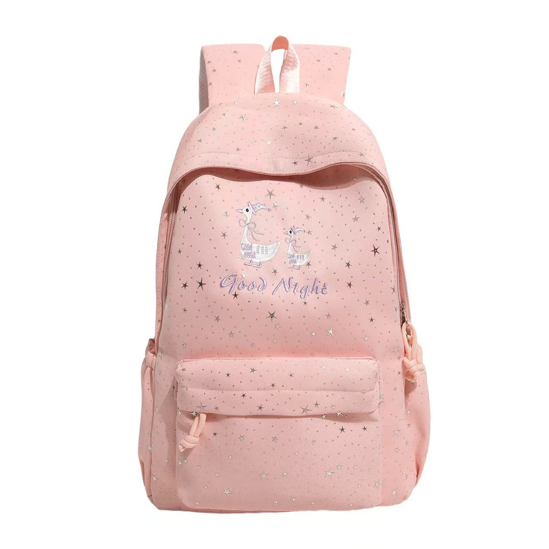 Starry-Themed Student Backpack Bowlift