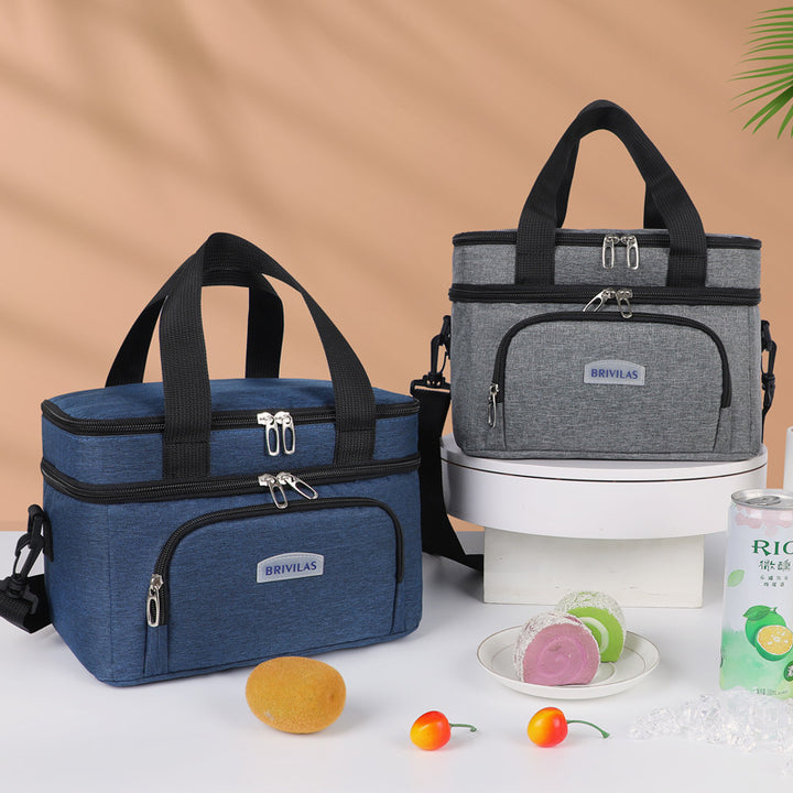 Insulated Multi-Compartment Lunch Carrier Bowlift