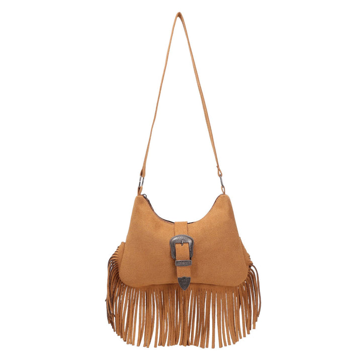 WoBohemian Fringe Hobo Bag Bowlift