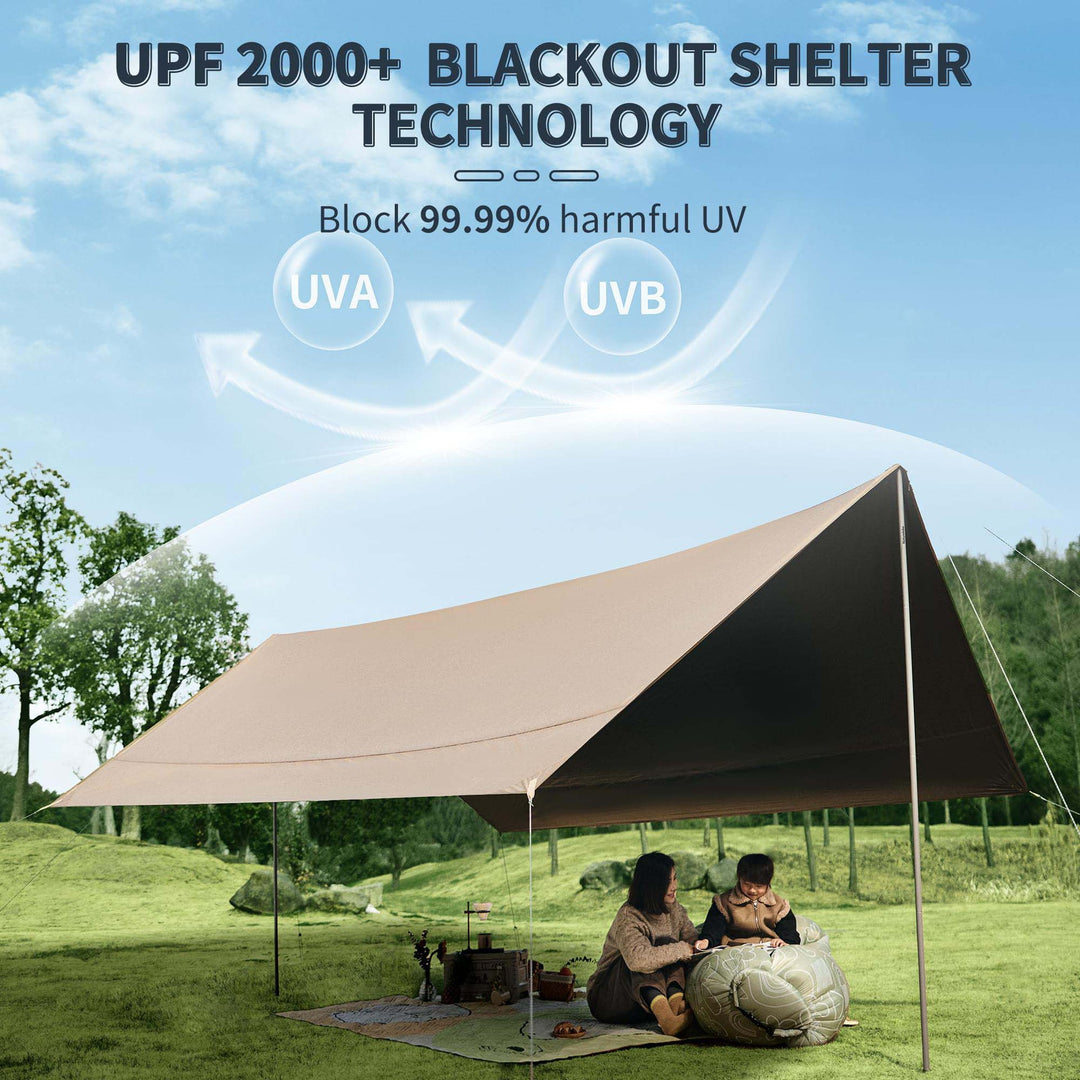 Unisex High Quality UV Protection Camping Sun Sail Bowlift