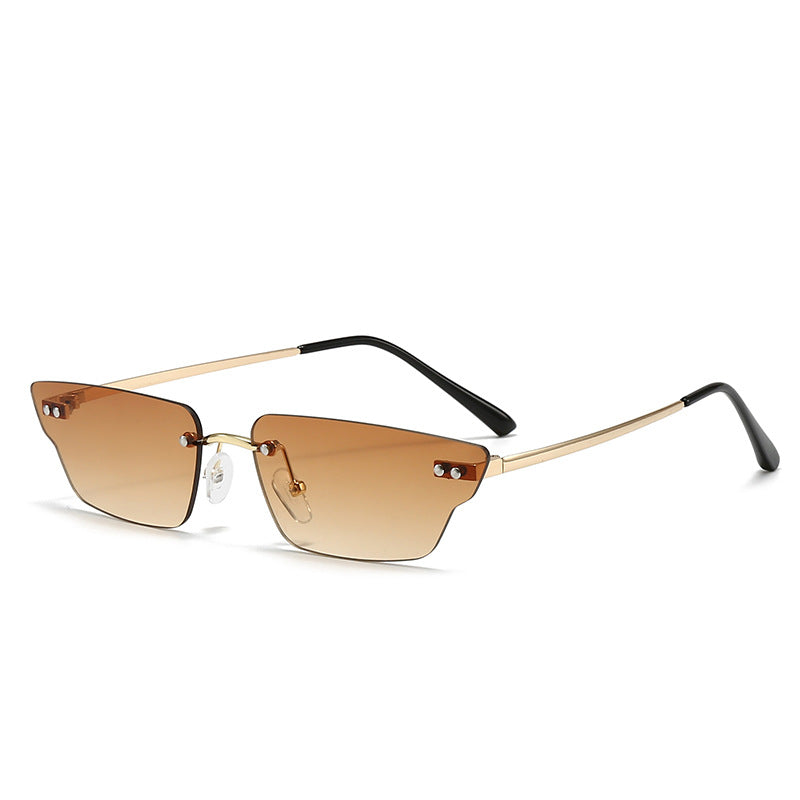 Women futuristic geometric sunglasses Bowlift