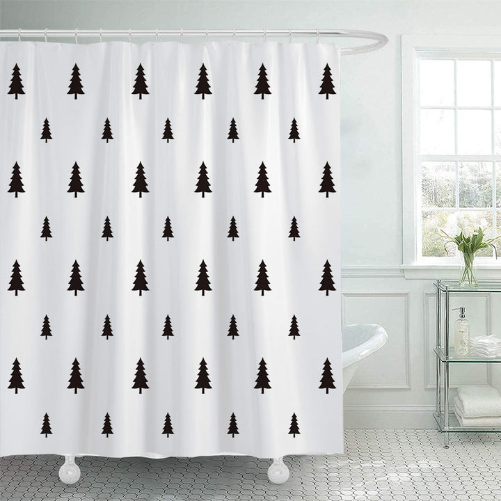 Modern Geometric Shower Curtain Bowlift
