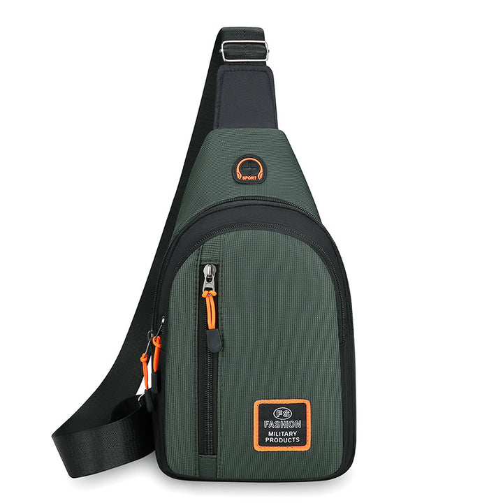 Military-Inspired Versatile Sling Bag Bowlift