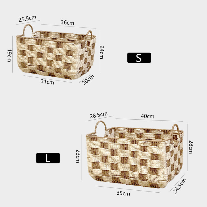 Handwoven storage basket Bowlift