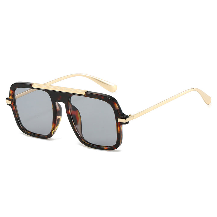 Women's fashionable sunglasses with trendy square frame Bowlift