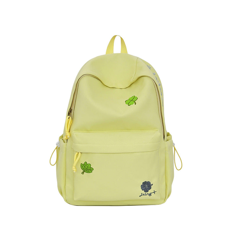 Casual Multi-Pocket Backpack with Fun Accents Bowlift