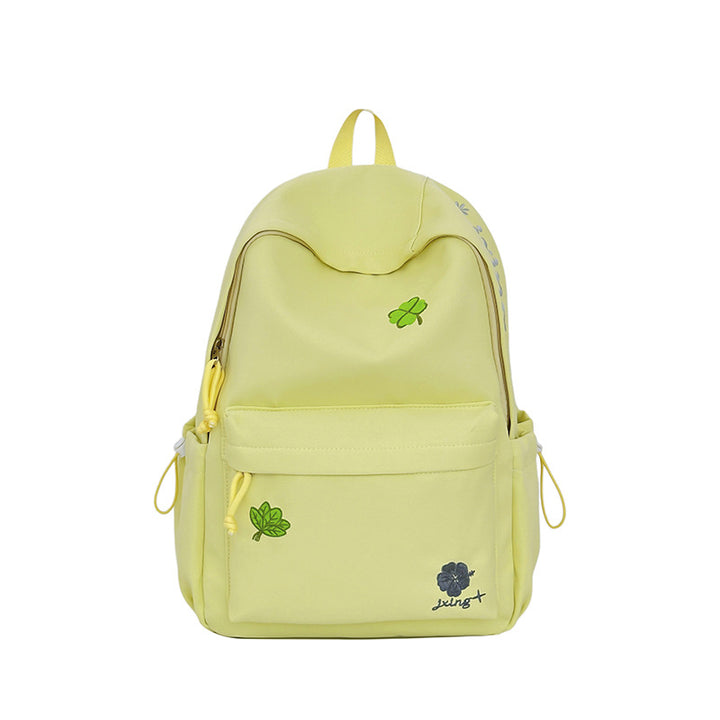Casual Multi-Pocket Backpack with Fun Accents Bowlift