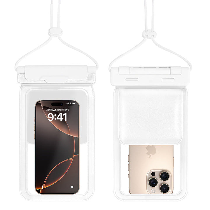 Water-repellent smartphone case with neck strap | Bowlift