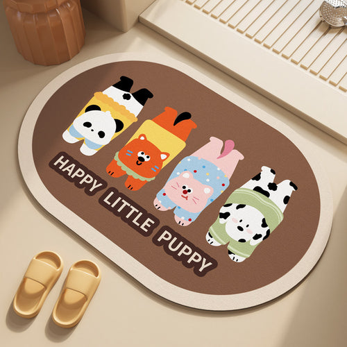 Fun Animal-Themed Bath Mat