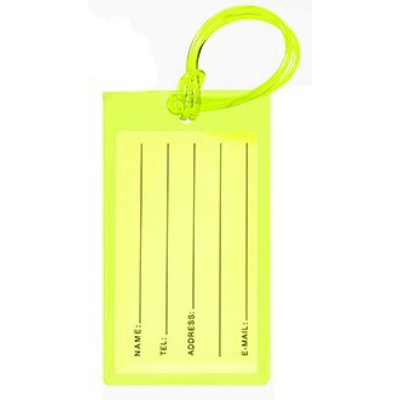 Flexible Travel Identification Tag Bowlift