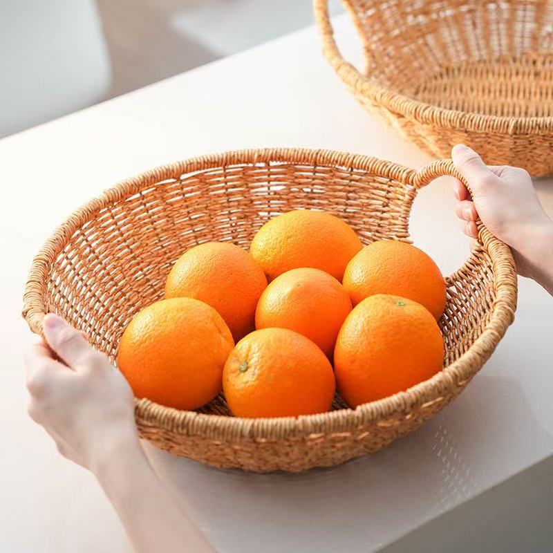 Women Decorative Basket with Handles Bowlift