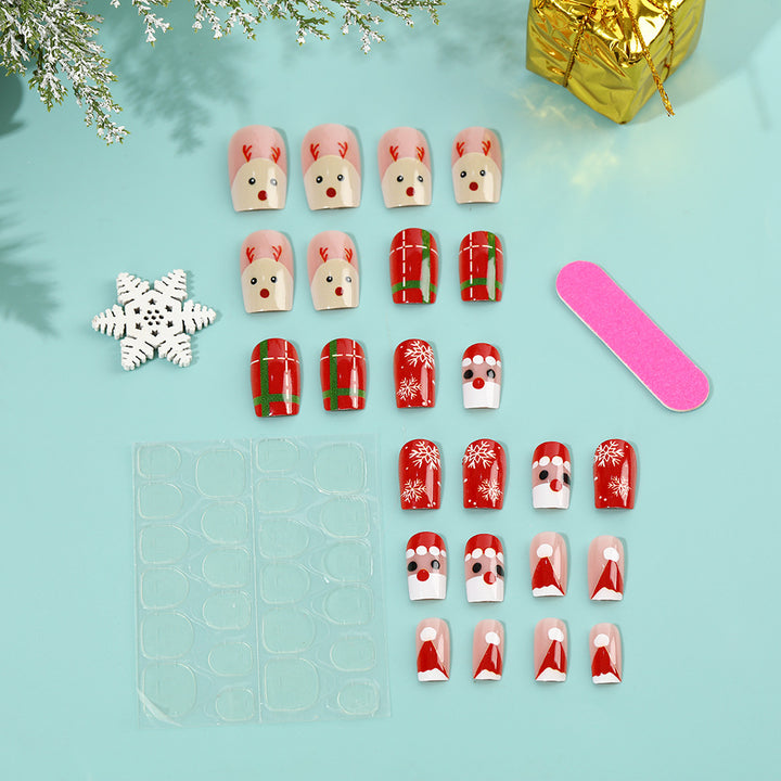 Christmas Art Nails Bowlift