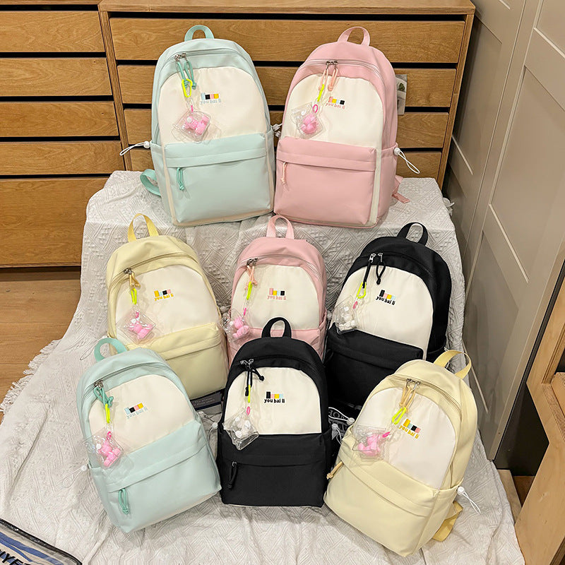 Lightweight Travel Backpack with Charm Bowlift