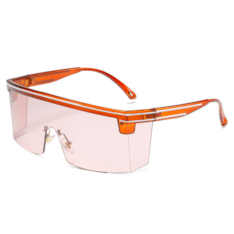 Women's Sporty Sunglasses with Futuristic Design and Unobstructed Field of View Bowlift