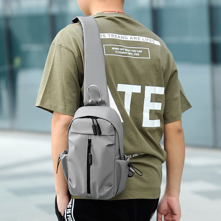 Sling backpack with innovative interior compartment system Bowlift