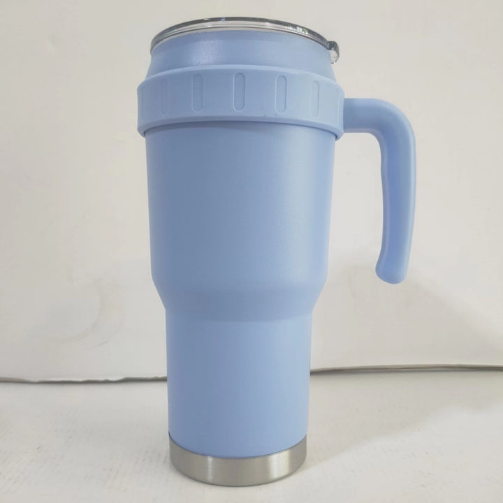 Ladies Insulated Steak and Grill Cup with Practical Carry Handle Bowlift