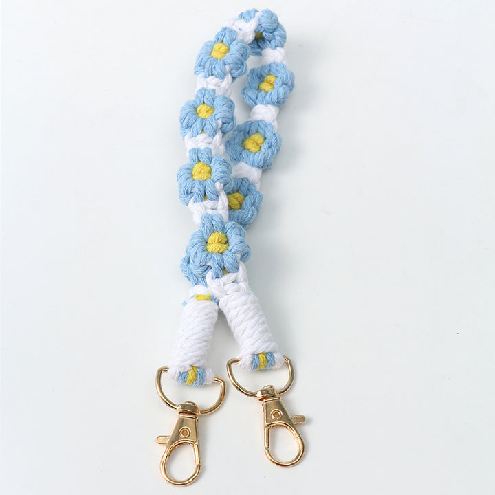 Floral Patterned Keychain