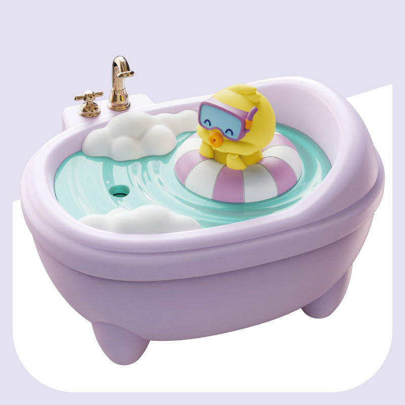 Cute Bath Time Playset Bowlift