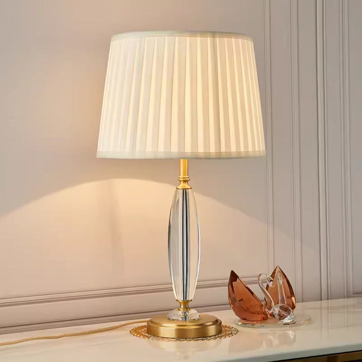 Elegant Crystal Table Lamp