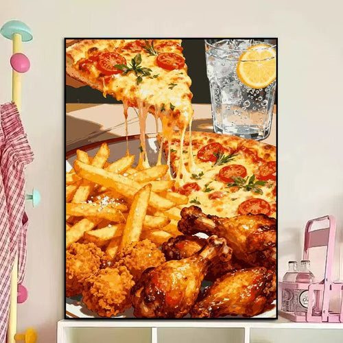 Culinary-Inspired Canvas Art Bowlift