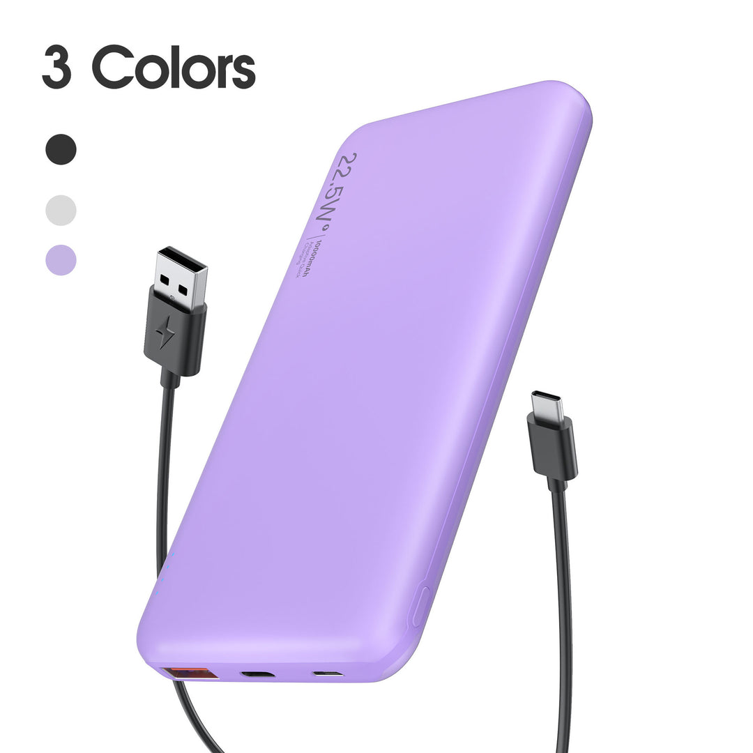 Portable charger with 22.5W fast charging function Bowlift