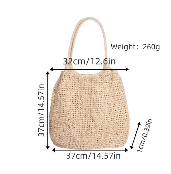 Handcrafted mesh tote Bowlift