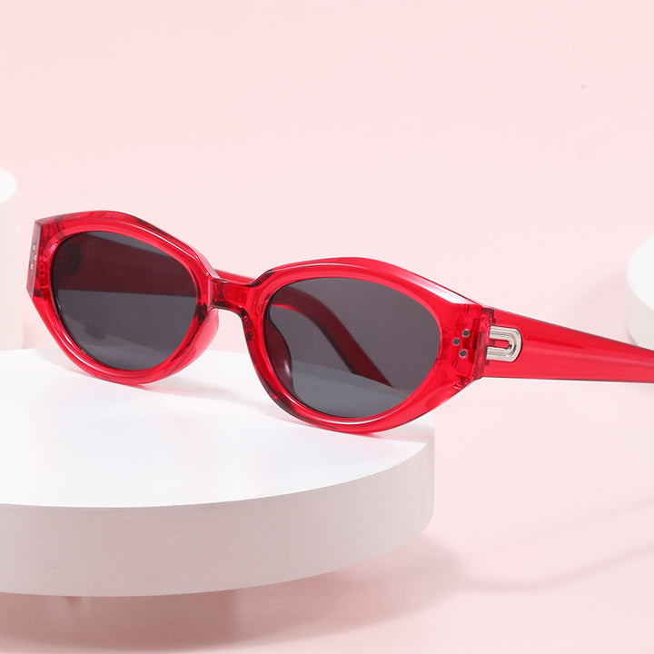 Ladies' trendy sunglasses with animal print and stylish frame Bowlift