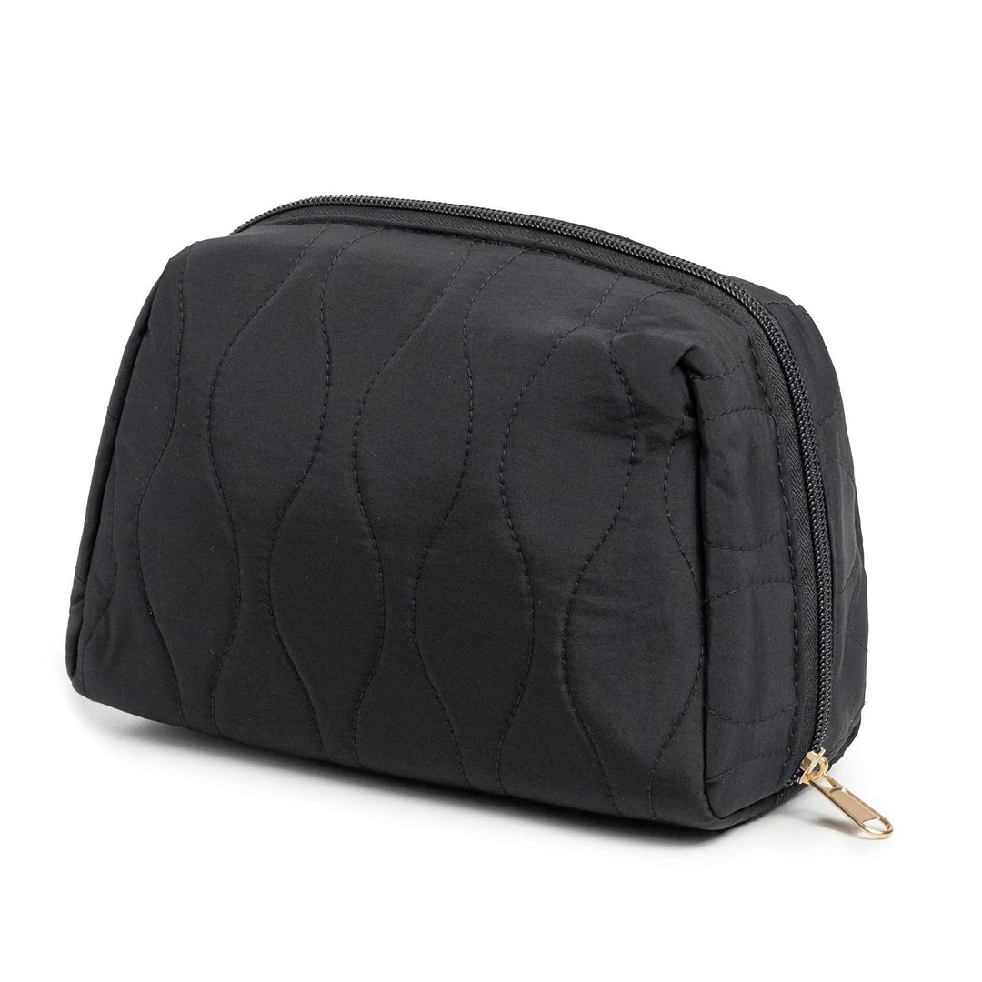 Women's cosmetic bag with multi-level storage Bowlift