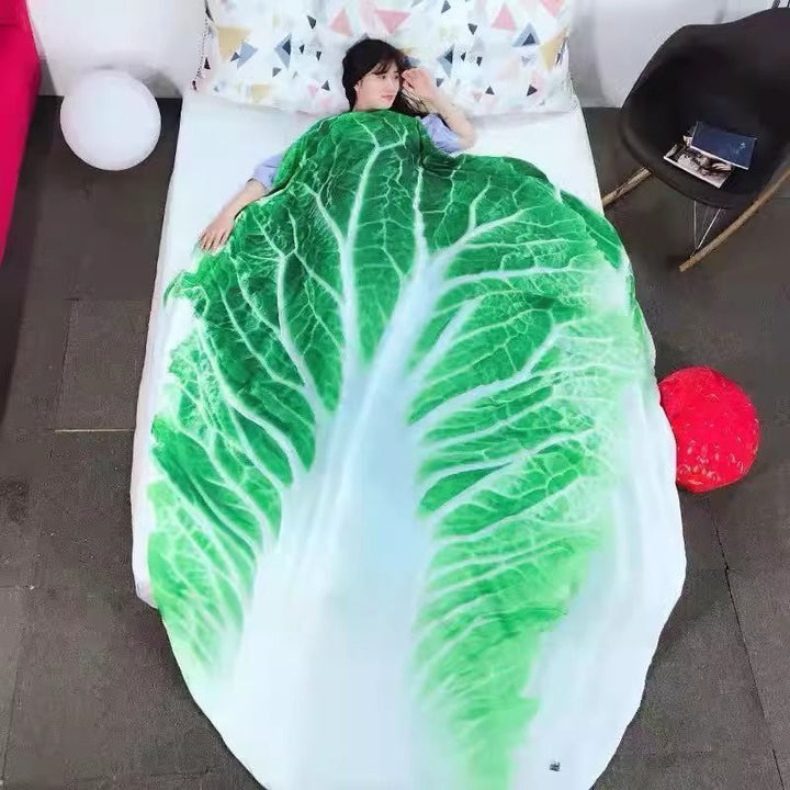 Food-Themed Plush Blanket