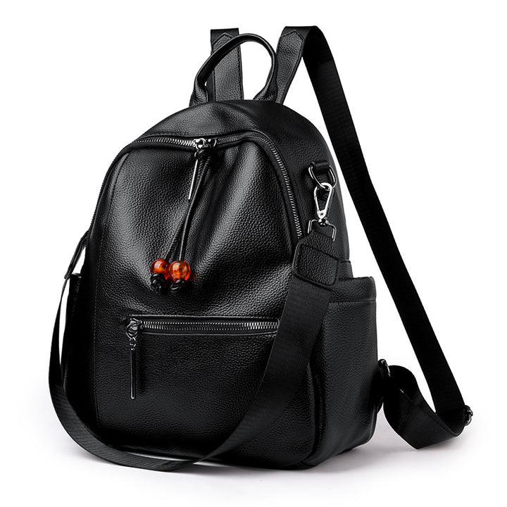Premium Leather Travel Backpack Bowlift