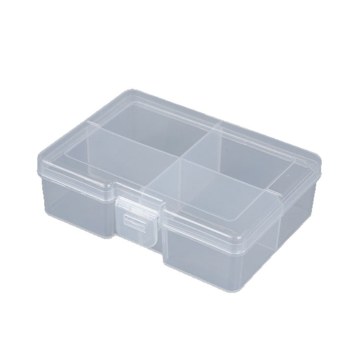 Transparent Multi-Section Craft Storage Box Bowlift