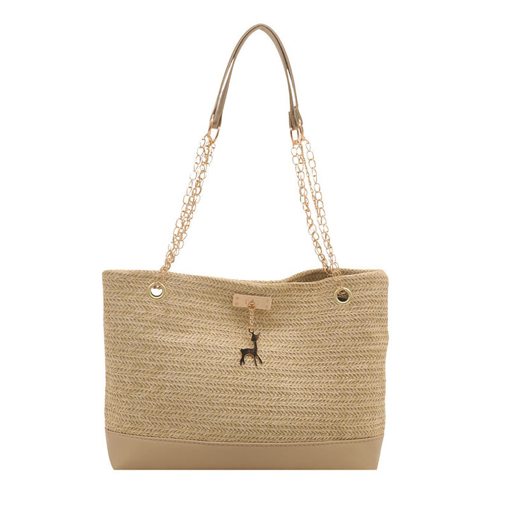 Stylish Woven Beach Tote Bag