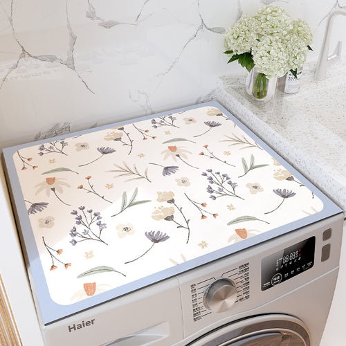 Decorative Washing Machine Top Mat Bowlift