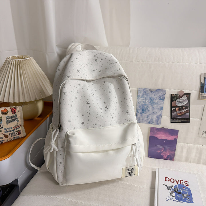 Sparkling Star Pattern Backpack