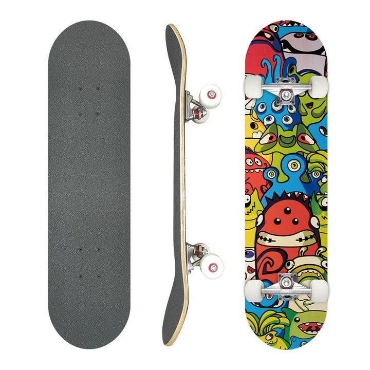 Graphic Artistic Skateboard Bowlift