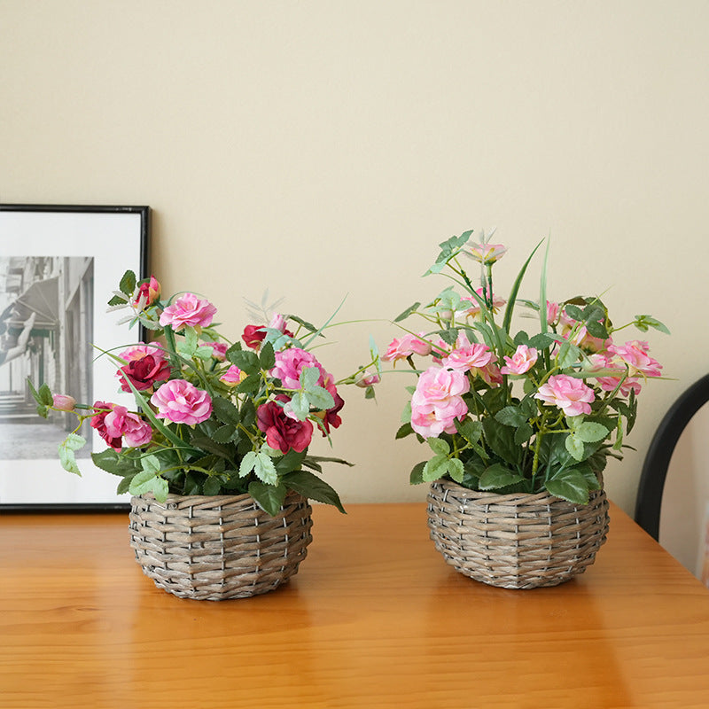 Artificial Rose Bouquet Bowlift
