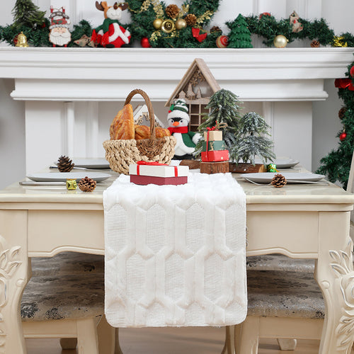 Textured Decorative Table Runner
