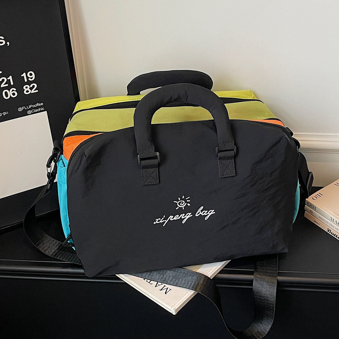 Stylish Multi-Compartment Travel Duffle Bowlift